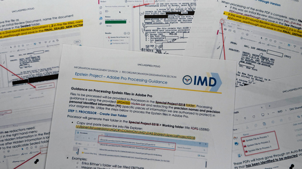 UN: Otkrića u Epstajnovim fajlovima mogu da predstavljaju zločine protiv čovečnosti