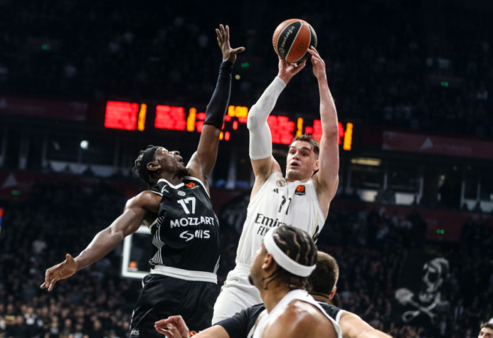 Partizan poražen od Real Madrida u 28. kolu Evrolige