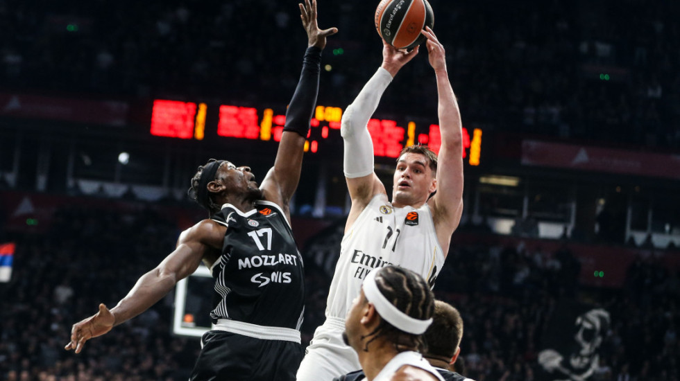 Partizan poražen od Real Madrida u 28. kolu Evrolige