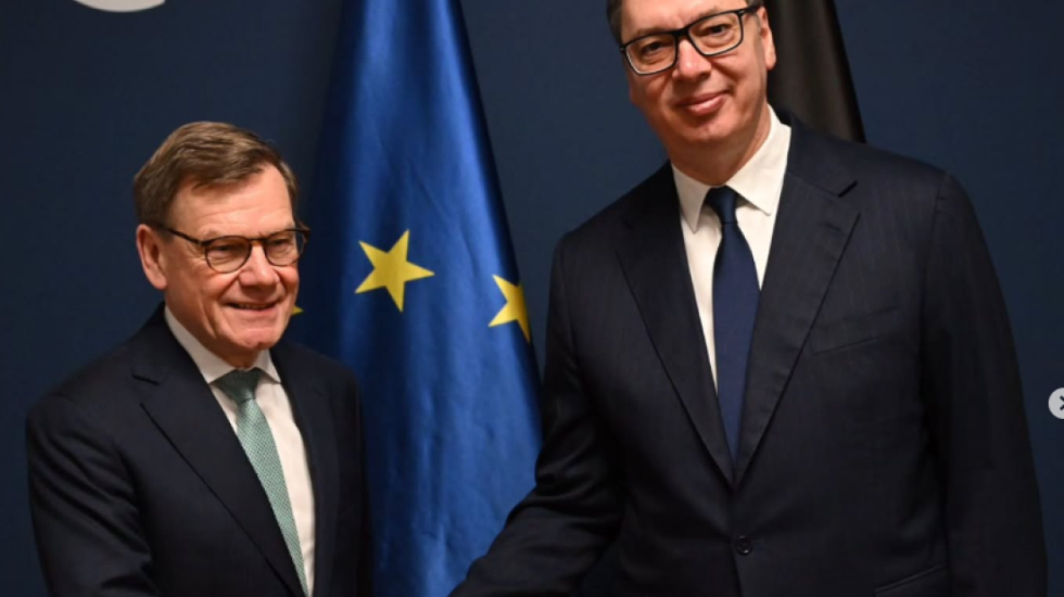 Vučić se sastao sa šefom nemačke diplomatije: "Razgovarali smo o saradnji, putu ka EU i brojnim izazovima"
