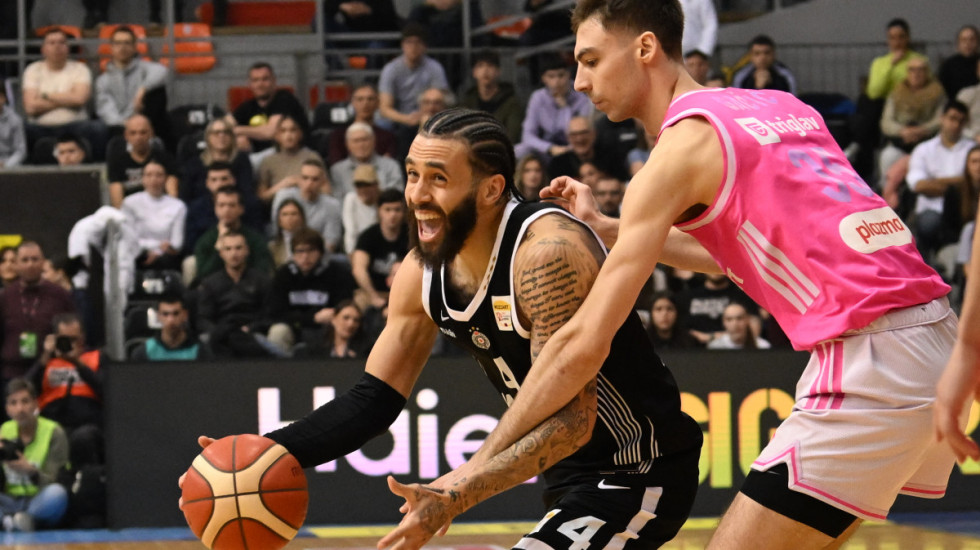 Mega deklasirala Partizan za peto finale Kupa Koraća protiv Zvezde: Meč bio prekinut zbog vređanja Nebojše Čovića