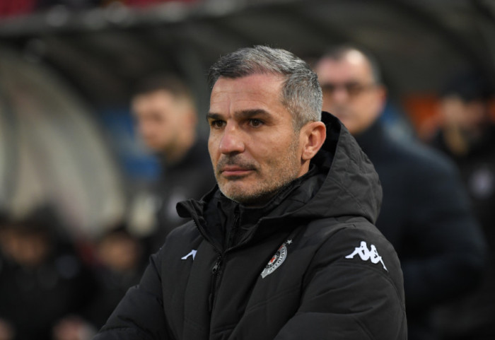 Nenad Stojaković nije više trener fudbalera Partizana