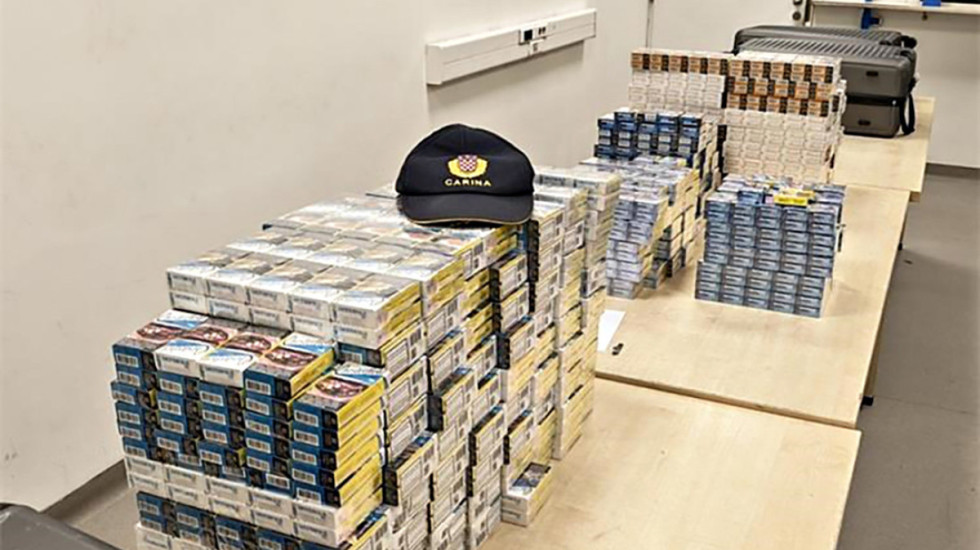 Hrvatski carinici sprečili šverc skoro 40.000 cigareta sa Kosova u autobusu iz BiH