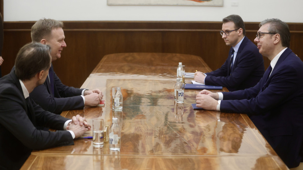 Vučić se sastao sa Sorensenom, specijalnim izaslanikom EU za dijalog Beograda i Prištine