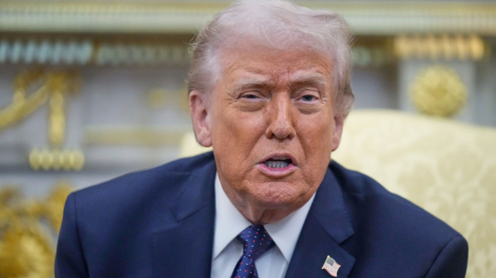 (FOTO) Tramp sa sastanka sa Mercom: "Dobro je što smo prvi napali Iran, moglo je da bude gore da nismo"