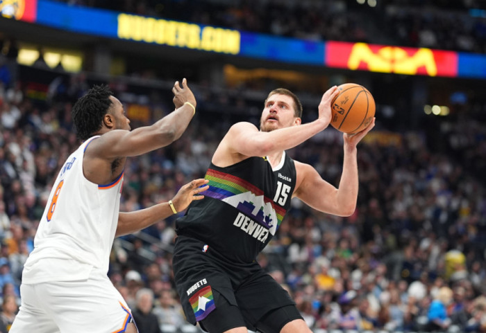 (FOTO) Košarkaši Njujorka pobedili Denver: Jokić postigao 38 poena