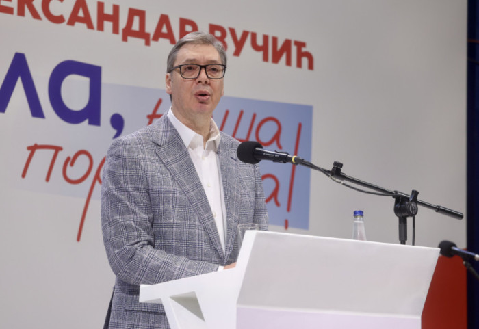 (FOTO) Vučić u Kuli: Smisao našeg okupljanja u tome da razmislimo kakvu budućnost želimo, živimo u eri velikih promena