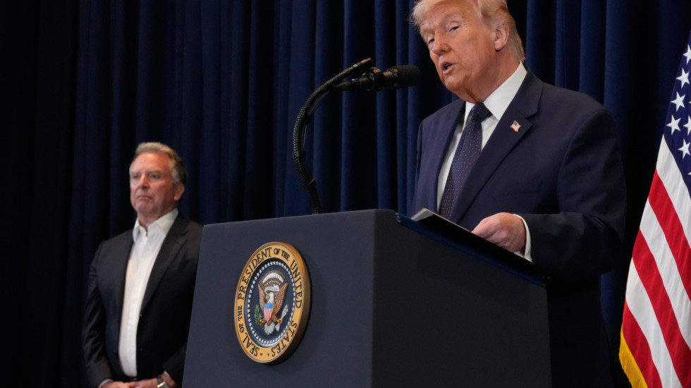 Tramp na vanrednoj konferenciji: Uništena je nuklearna pretnja Irana, sve smo mogli da sravnimo u danu