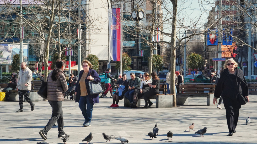 U Srbiji pretežno sunčano i toplo, najviša temperatura do 21 stepen