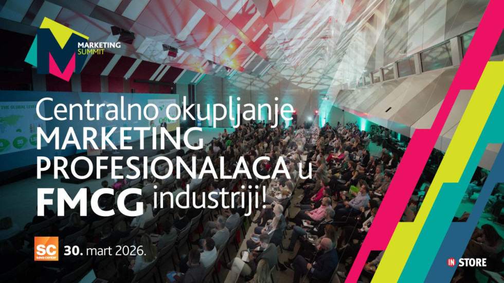 Beograd domaćin 13. Marketing Samita: Stručnjaci iz sveta FMCG marketinga stižu u Sava centar