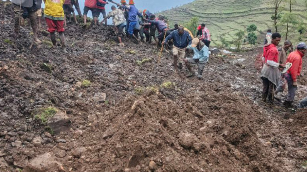 Klizište na jugu Etiopije: Najmanje 52 osobe poginule, 50 se vodi kao nestale