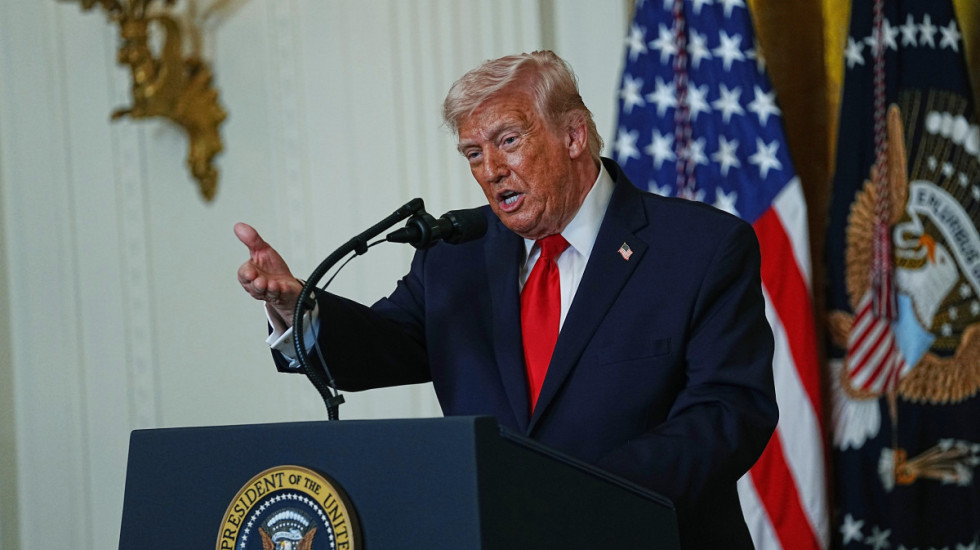 (VIDEO) "SAD izvele namoćnije bombardovanje, uništen svaki vojni cilj": Tramp o napadu na iransko ostrvo Harg