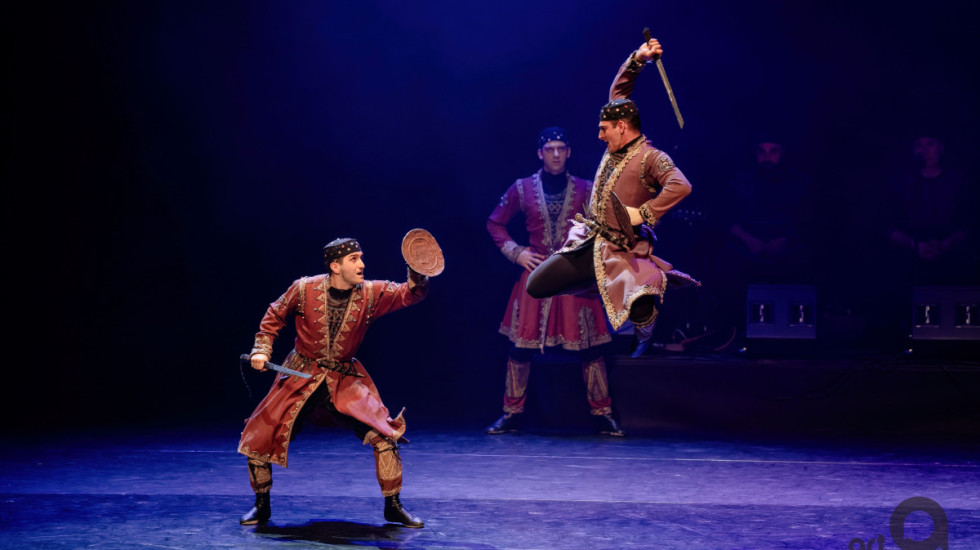 Plesni spektakl koji osvaja svet: "Leteći Gruzijci" nastupaju u MTS dvorani