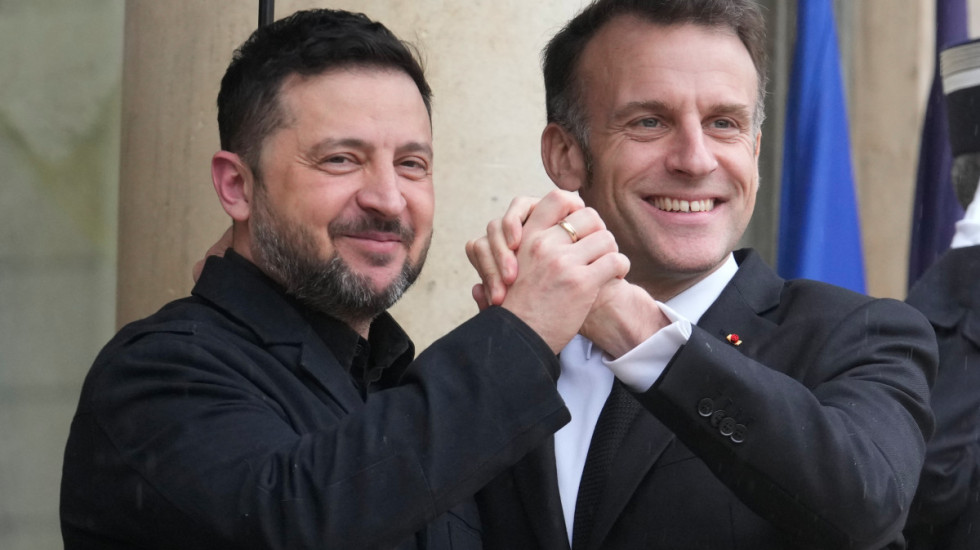 Makron i Zelenski o ublažavanju sankcija na rusku naftu: "Rusija greši ako misli da će joj rat u Iranu ponuditi predah"