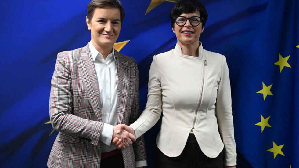 Brnabić u Briselu sa Martom Kos: Dobro što je Venecijanska komisija bila u Srbiji, odlučno nastavljamo svoj evropski put