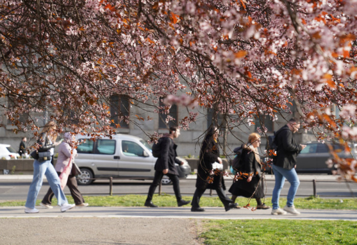 U Srbiji toplo za ovo doba godine: Najviša temperatura do 24 stepena
