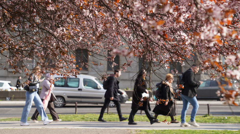U Srbiji toplo za ovo doba godine: Najviša temperatura do 24 stepena