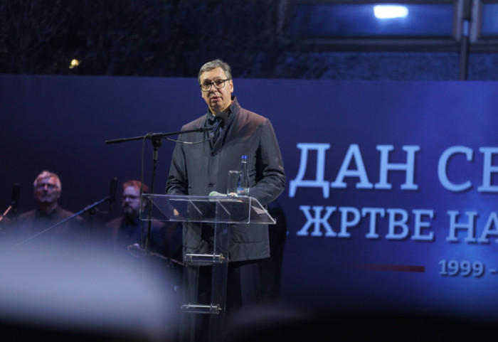 Vučić na obeležavanju 27. godišnjice početka NATO bombardovanja: "Dan kada je odsviran kraj međunarodnom poretku"
