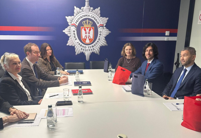 OEBS posetio Više javno tužilaštvo: Razmotrene mogućnosti za unapređenje saradnje u oblasti vladavine prava