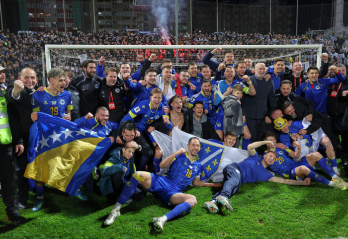 (FOTO) Spektakl u Zenici: BiH izborila plasman na Svetsko prvenstvo nakon penala protiv Italije