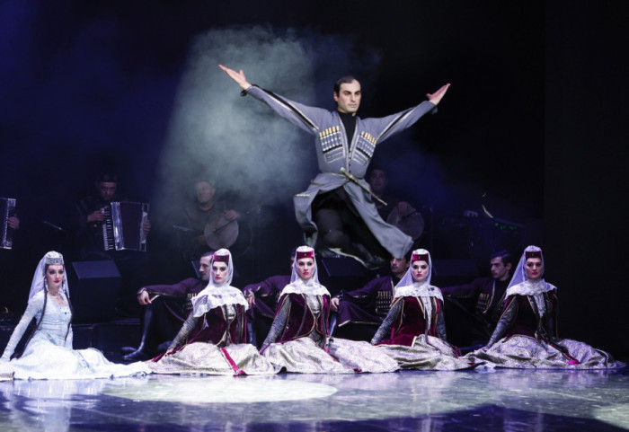 (FOTO) "Leteći Gruzijci" priredili spektakl u MTS dvorani, ispraćeni ovacijama publike