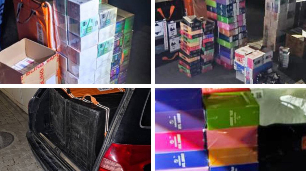 Uhapšen Makedonac u čijem vozilu je pronađen "vejp" bez dozvola: Budžet Srbije oštećen za 1,3 miliona dinara