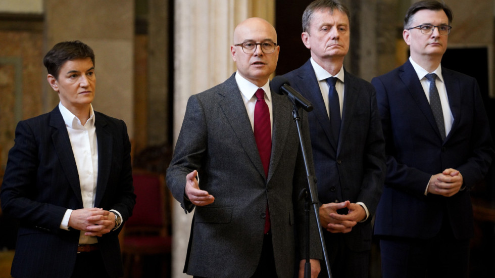 Vučević nakon konsultacija sa Vučićem: Ne razumemo ljude koji traže izbore, a odbijaju razgovor s predsednikom države