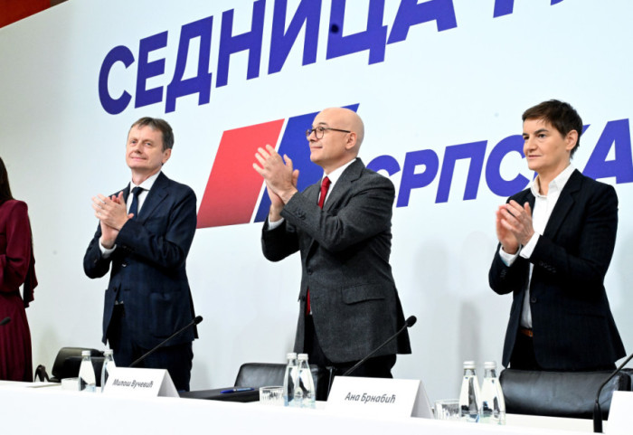 (FOTO) Počela sednica Glavnog odbora Srpske napredne stranke: Jedna od tema konsultacije sa Vučićem