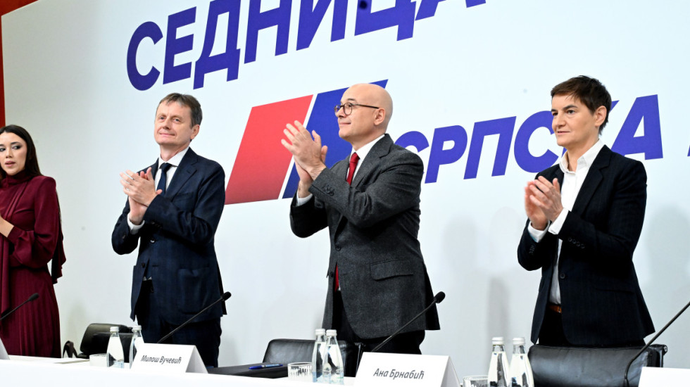 (FOTO) Počela sednica Glavnog odbora Srpske napredne stranke: Jedna od tema konsultacije sa Vučićem