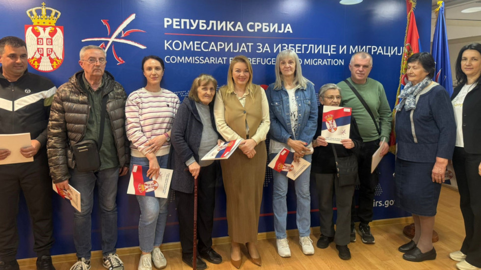 Komesarijat za izbeglice i migracije: Rešeno stambeno pitanje za 10 porodica izbeglica u Beogradu