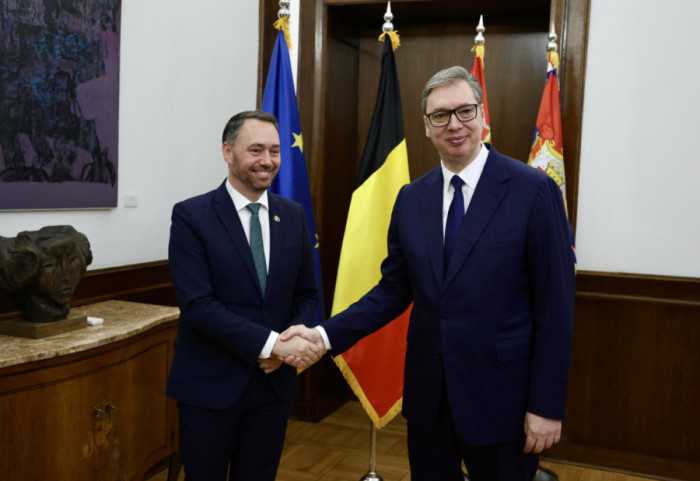 Predsednik Srbije razgovarao sa potpredsednikom Vlade Belgije o saradnji: Fokus na investicijama i EU put