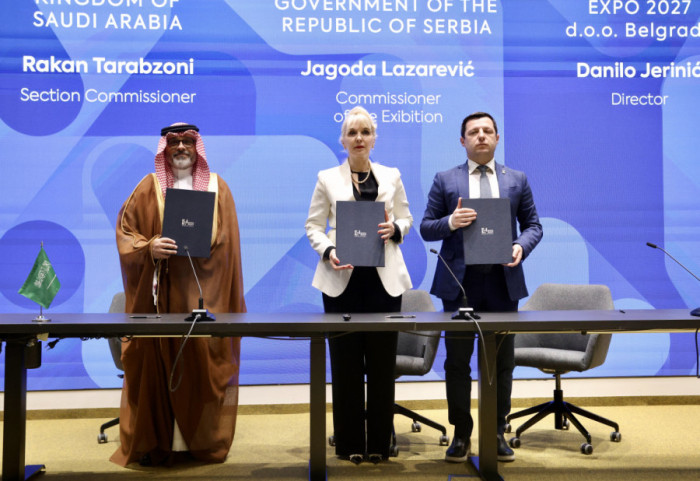 (FOTO) Potpisan ugovor o učešću Saudijske Arabije na EXPO 2027. u Beogradu