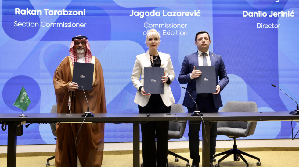 (FOTO) Potpisan ugovor o učešću Saudijske Arabije na EXPO 2027. u Beogradu