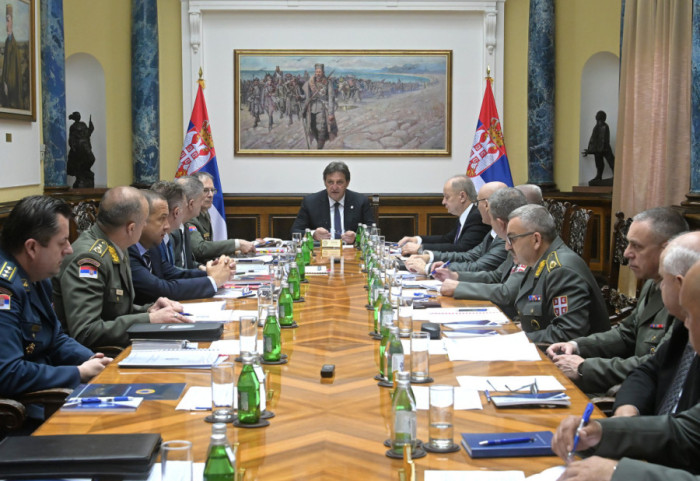 (FOTO) Održana sednica Kolegijuma ministra odbrane, razmatrani prioriteti razvoja vojske