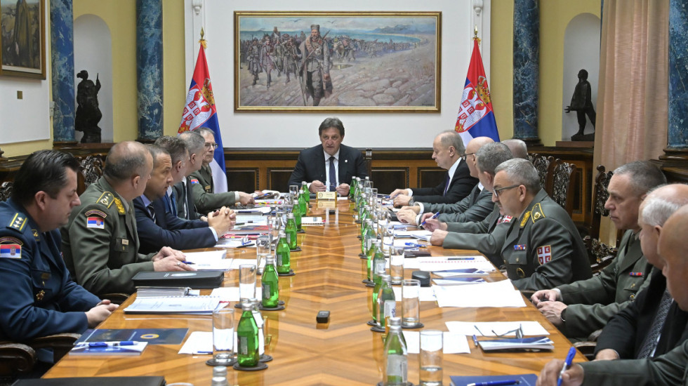 (FOTO) Održana sednica Kolegijuma ministra odbrane, razmatrani prioriteti razvoja vojske