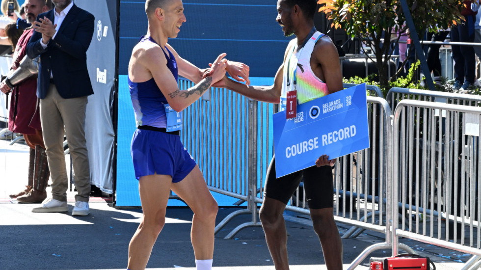 Etiopljanin Gudeta Gada Gemsisa pobednik 39. Beogradskog maratona uz novi rekord staze, drugi je Makedonac Ivanovski