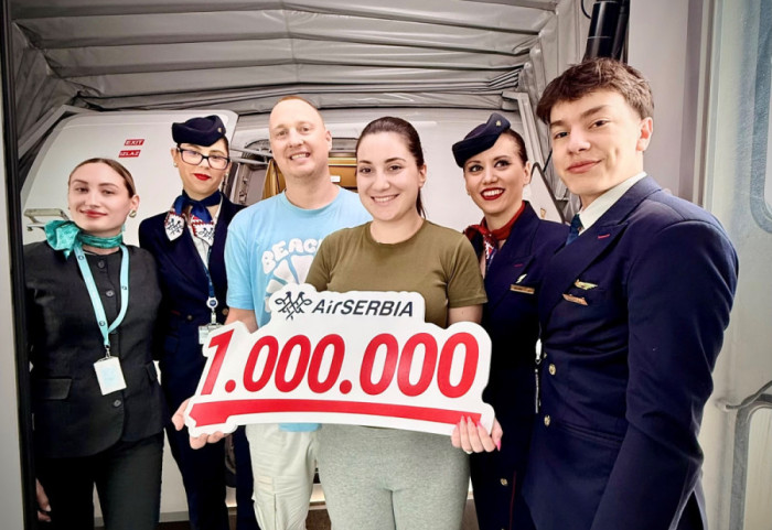 Air Serbia carried its millionth passenger in 2026