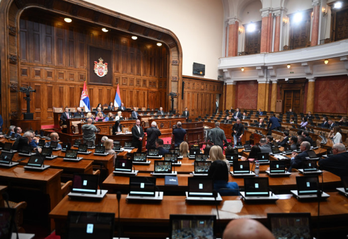 (FOTO) Na sednici Skupštine o rektoru Đokiću, maloletnicima na mrežama, rudarskim istraživanjima i uvozu mesa