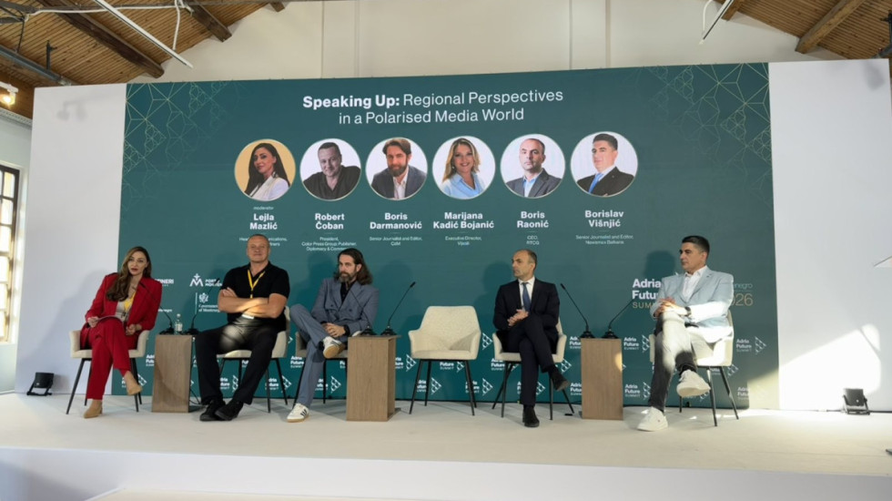 "Političari nespremni na kritike, gube dodir sa stvarnošću": Adria Future Summit o izazovima medijske regionalne scene