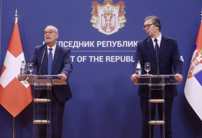 (FOTO) Vučić nakon sastanka: Švajcarska jedan od najvećih investitora u Srbiji, na nivou od tri milijarde evra