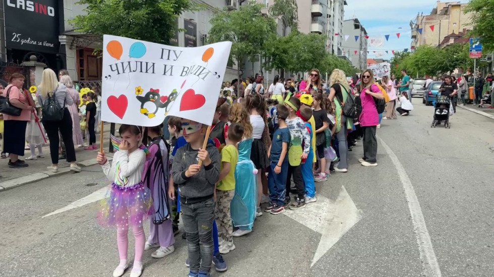Đurđevdanski karneval 6. maja u Kragujevcu: Mališani glavne zvezde manifestacije