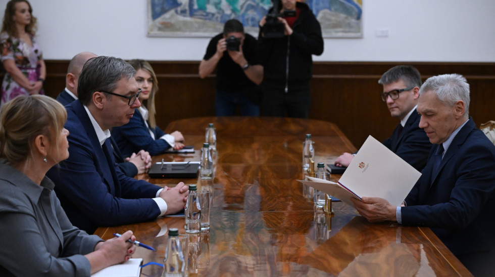 Vučić sa Bocan-Harčenkom: Za Srbiju od ključnog značaja sigurno i stabilno snabdevanje energentima