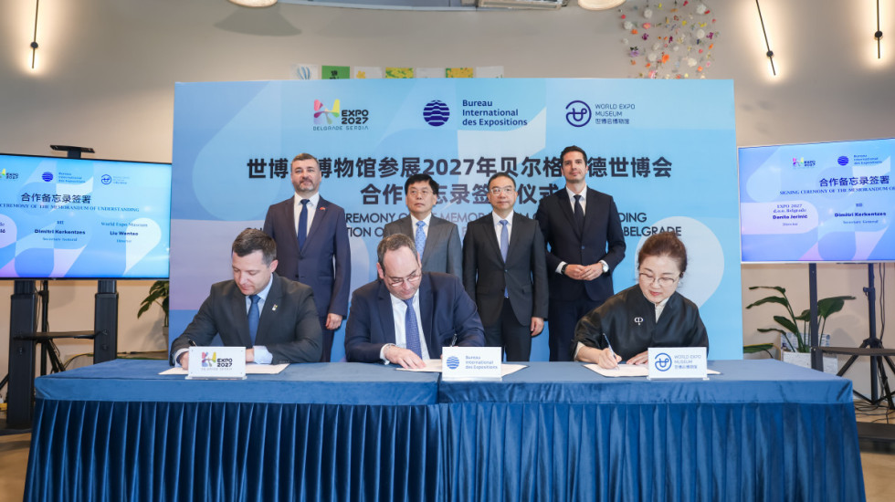 (FOTO) Potpisan Memorandum o saradnji za EXPO 2027 Beograd