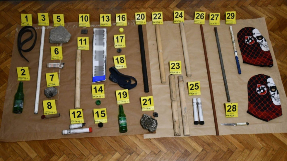 Uhapšeno 20 navijača čačanskog Borca zbog nasilničkog ponašanja u Smederevu, povređena sedmorica policajaca