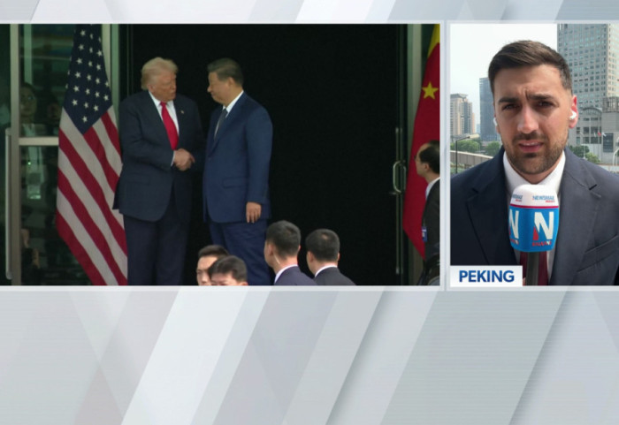(FOTO) Newsmax Balkans u Trampovoj pratnji u Kini: "Trgovinski rat i carine u fokusu, svedočimo istoriji u Pekingu"