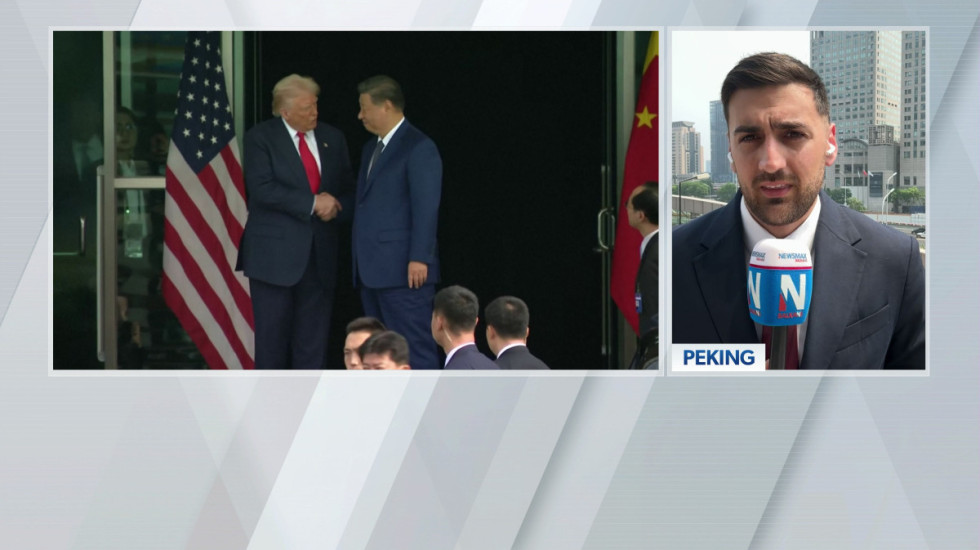 (FOTO) Newsmax Balkans u Trampovoj pratnji u Kini: "Trgovinski rat i carine u fokusu, svedočimo istoriji u Pekingu"