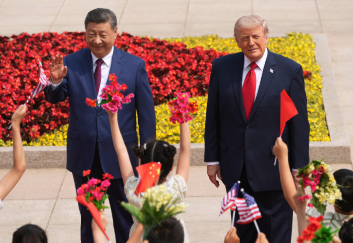 (FOTO) Tramp u Pekingu: Predsednik SAD sastao se sa Sijem, liderom Kine