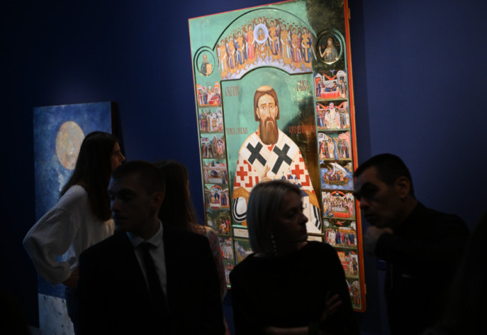 Izložba “Sveti Sava” svečano otvorena u Galeriji SANU: Među eksponatima istorijski dokumenti, ikone i freske