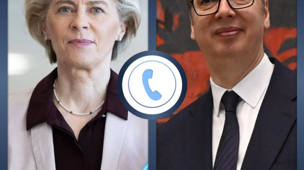 Predsednik Srbije razgovarao sa Ursulom fon der Lajen: "Srbija ostaje čvrsto posvećena sprovođenju reformi"