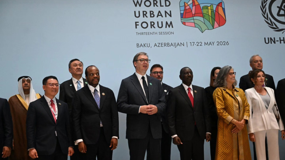 (FOTO) Vučić na Svetskom urbanom forumu u Bakuu, obratiće se učesnicima